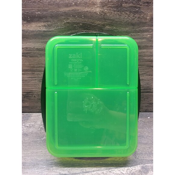 Zak! Designs Minecraft Divided Container with Snap Lid - Picture 3 of 3